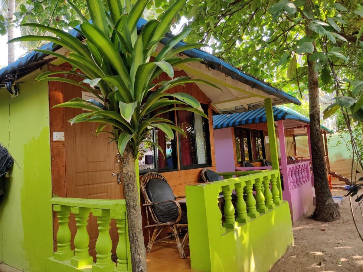 Rococo Pelton Beach Huts Palolem Beach Goa Rom bilde